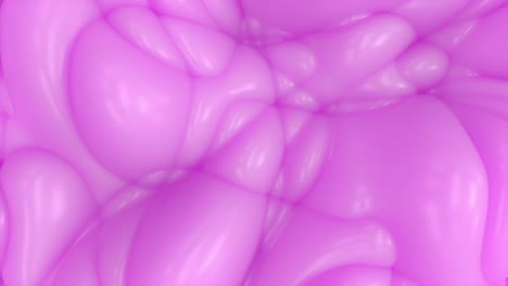 3d looped abstract pastel colored background. wavy surface with ripples.trendy vibrant convex texture, fashion textile, motion graphic design, animated elastic texture.