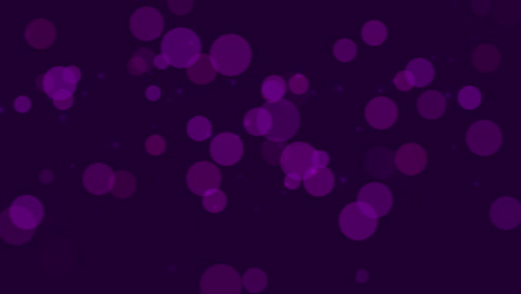 Abstract-purple-bokeh-and-particles-falling-with