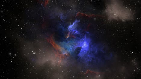 gran universo, nebulosa repleta de estrellas en el espacio