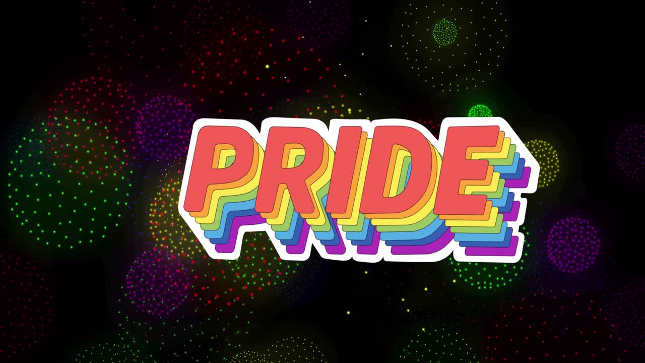 움직이는 모양 위의 자존감 텍스트의 애니메이션