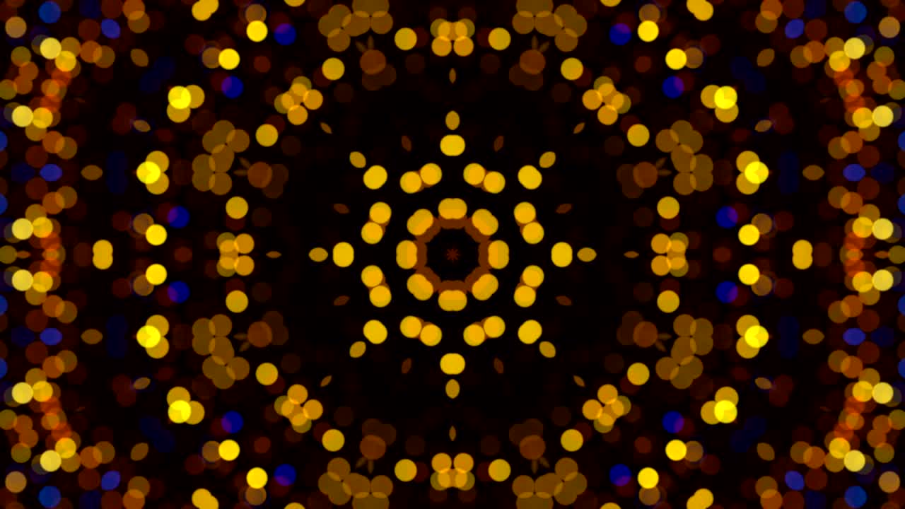 VJ Lights Flashing.