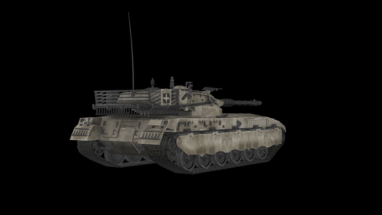 Modern Military Tank