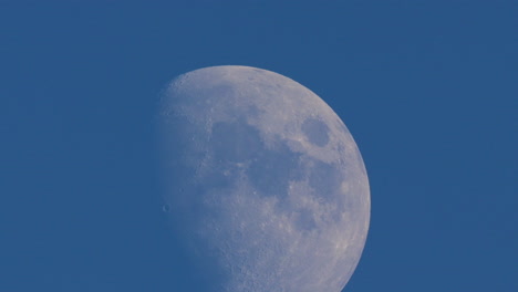 A-time-lapse-of-the-moon-going-across-the-pale-blue-of-the-evening-sky