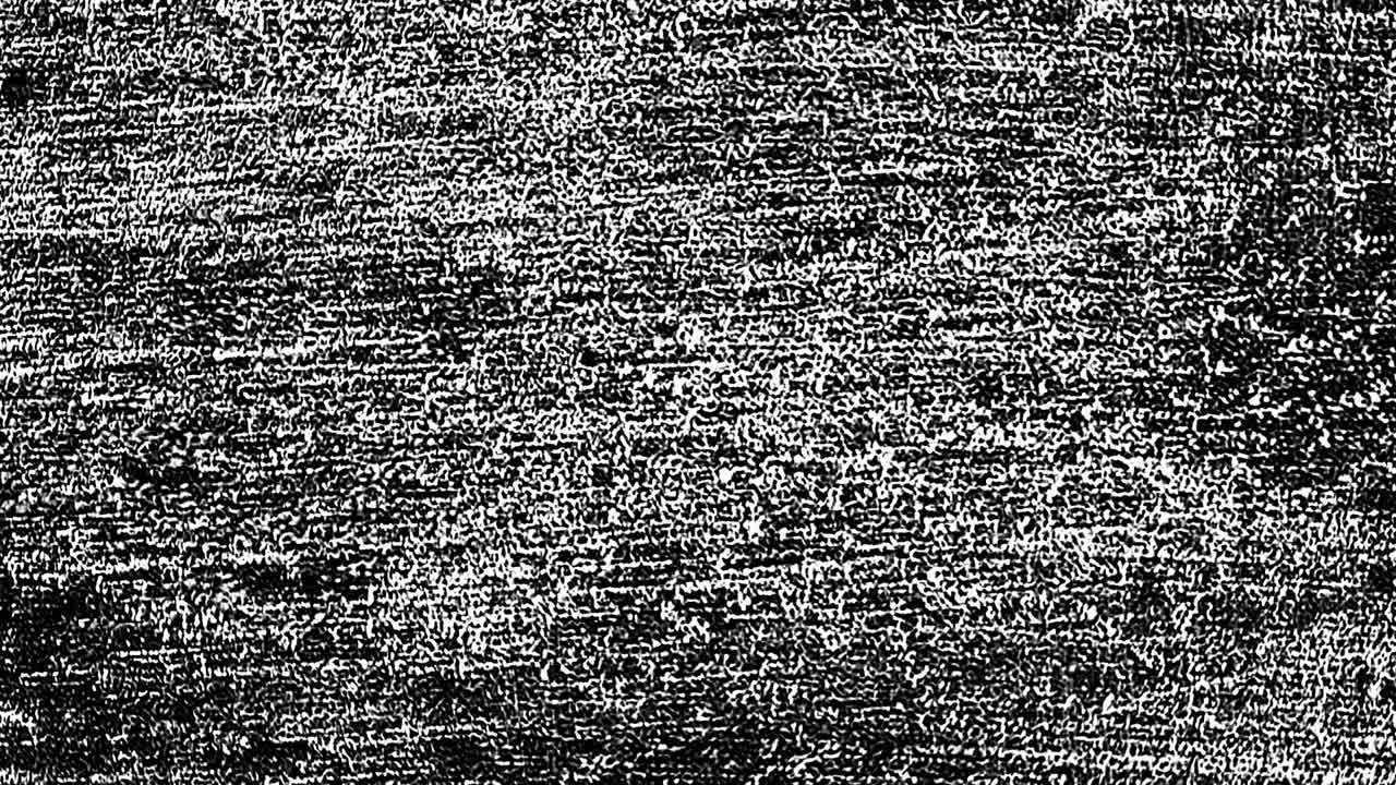 grunge marco de movimiento bucle texturado. 4k animación vintage retro movimiento gráfico desordenado con negro y blanco grunge arañazo angustiado textura fondo horizontal movimiento bucle sin costuras para el telón de fondo.