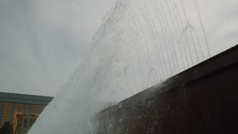 fountain in tashkent, uzbekistan. city center, building of the cabinet of ministers 16 of 17 main square