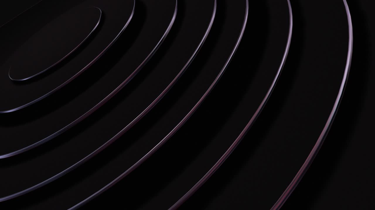 Cerchi geometrici scuri astratti