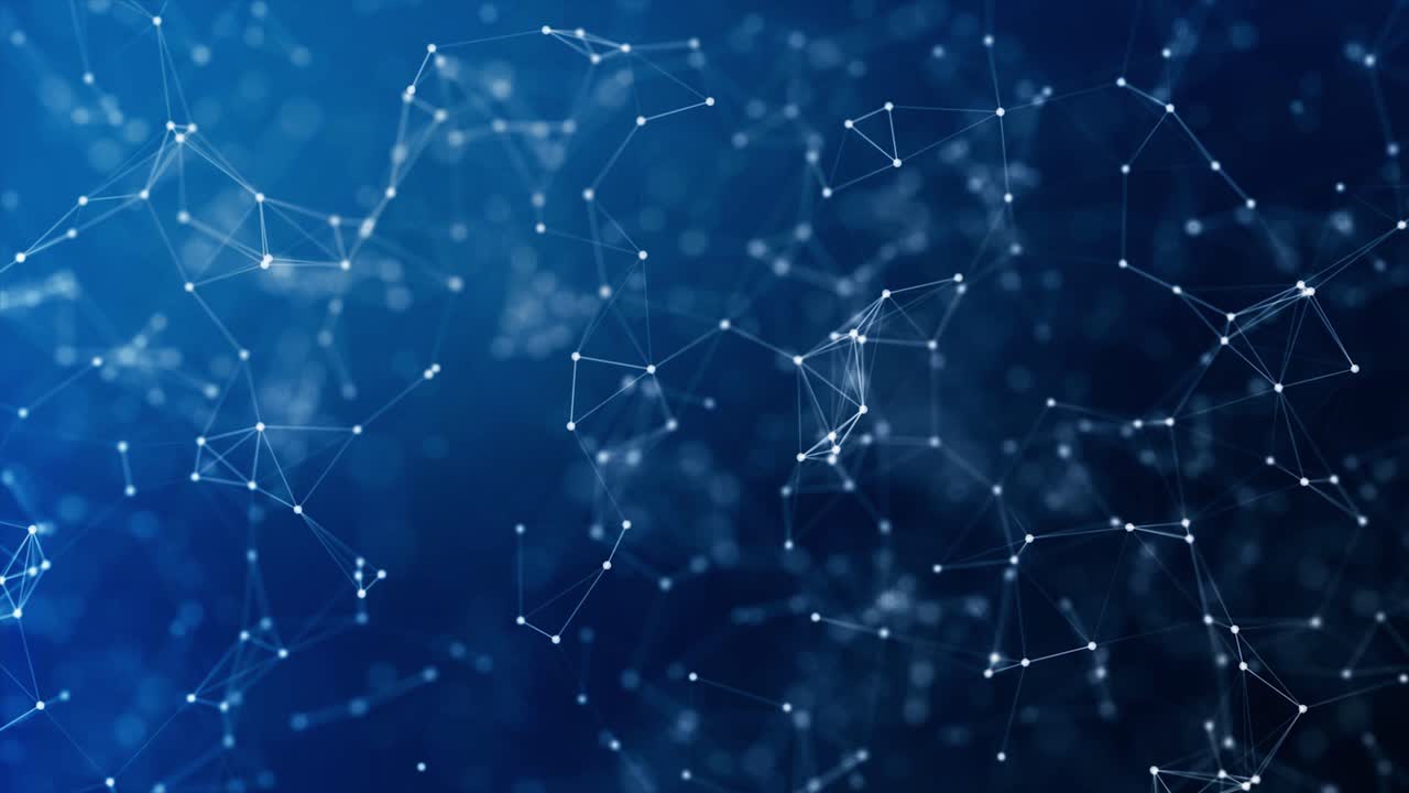 Abstract Technology Network Background
