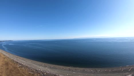 Drone-flight-over-the-beach