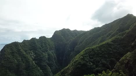 Hawaii---Fliegen-über-Die-Berge-Des-Kauernden-Löwen