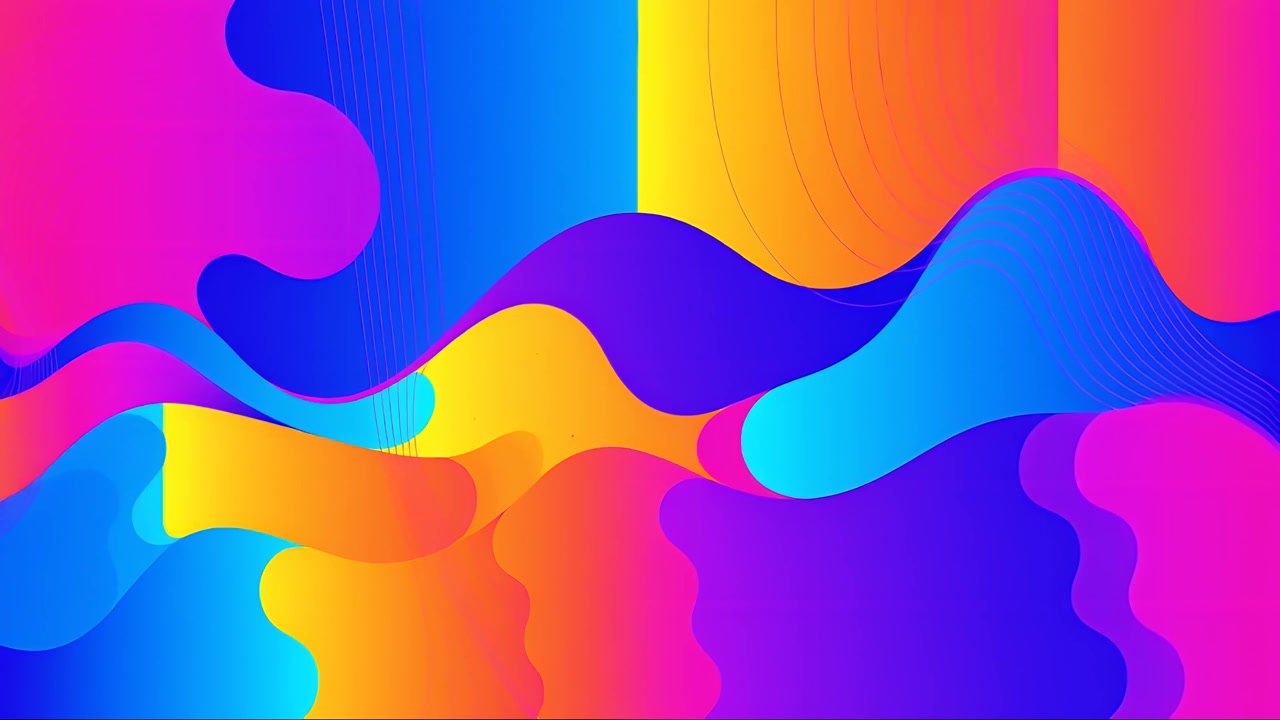 Abstract Colorful Motion Background 4K