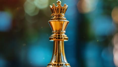 golden chess king