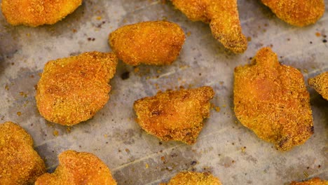 porción de nuggets de pollo caseros (sin costura en bucle)