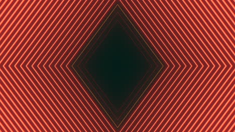 colorful geometric pattern with diamond shape and lines in red, black, and white