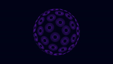 Neon-futuristic-sphere-with-connected-circles-and-lines-on-dark-space