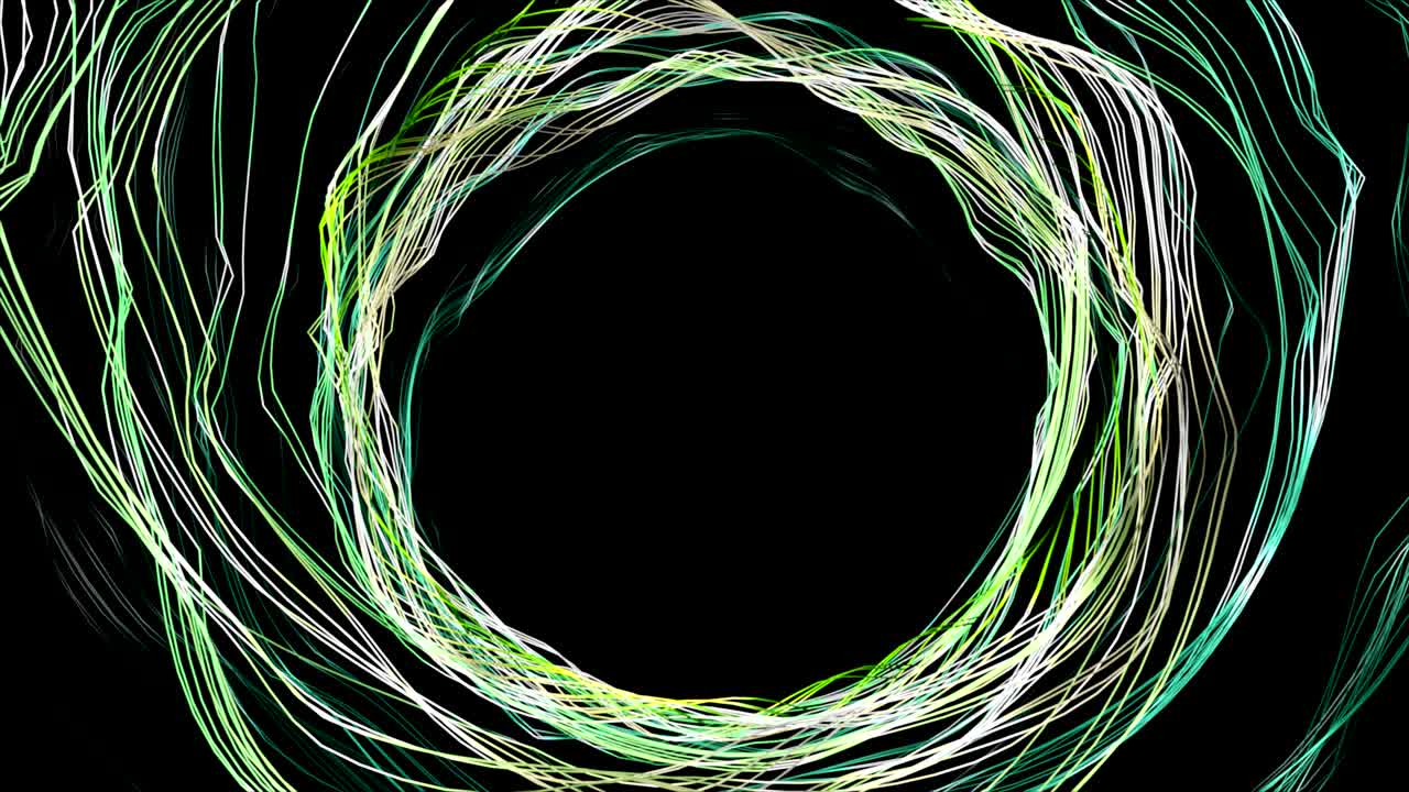 Abstract Light Trails.