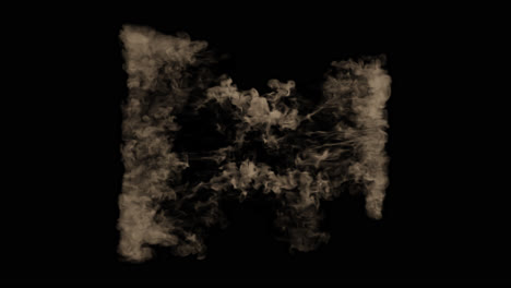 abstract smoke design