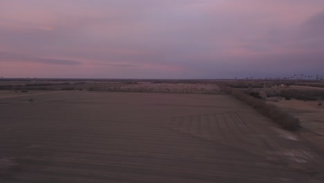 Luftdrohnenaufnahme-Einer-Herde-Von-Gänsen,-Die-Im-Winter-Fliegen