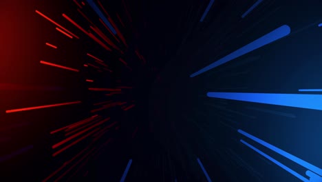 abstract red and blue lines background