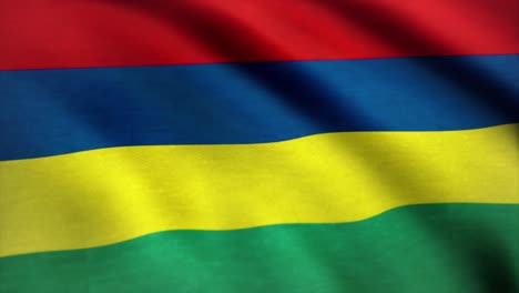 bandera de las islas mauricio