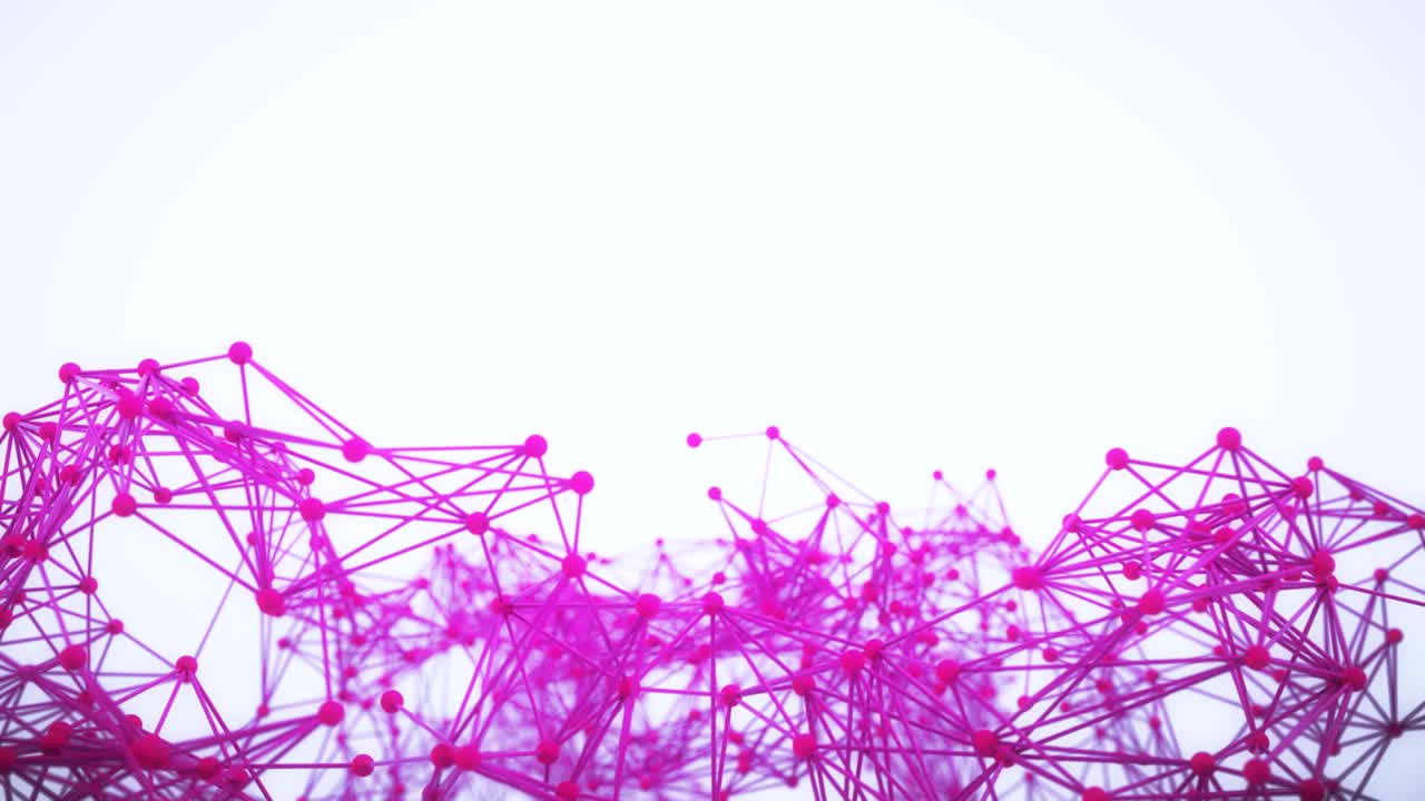 malla de polígono abstracto.