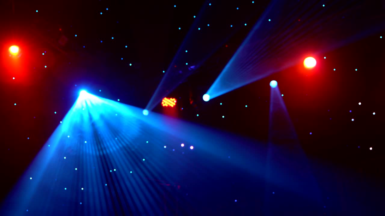 Spot Lights Background Loop