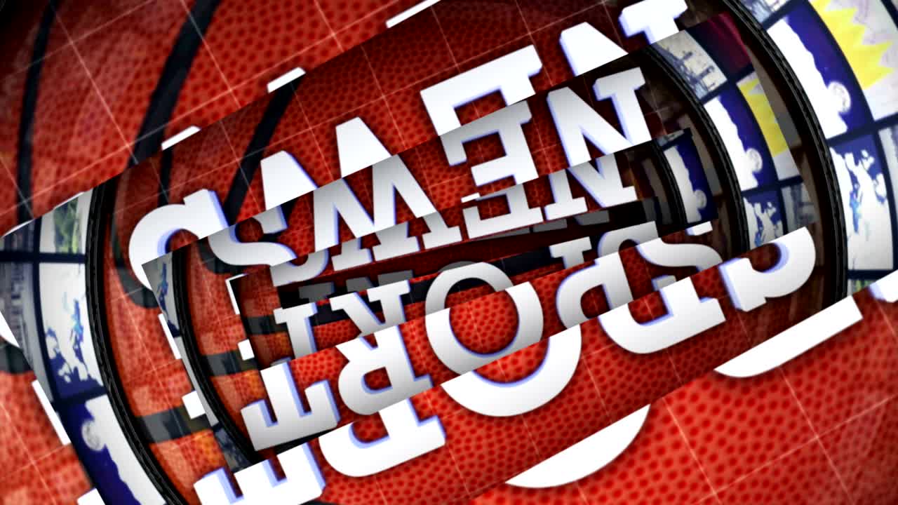 SPORT NEWS and OPEN BARS, with Green Screen and Alpha Channel, Loop