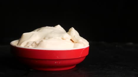 bowl of mayo