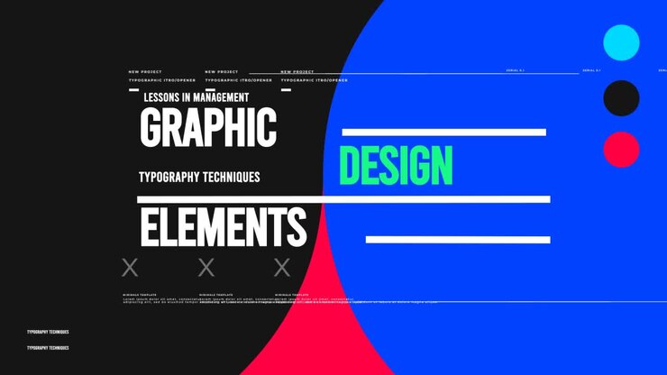 Graphic Design and Typography Elements