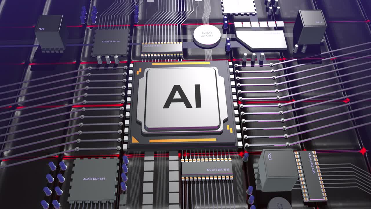 procesador de cpu apoyado. flujo de datos. procesamiento de datos.