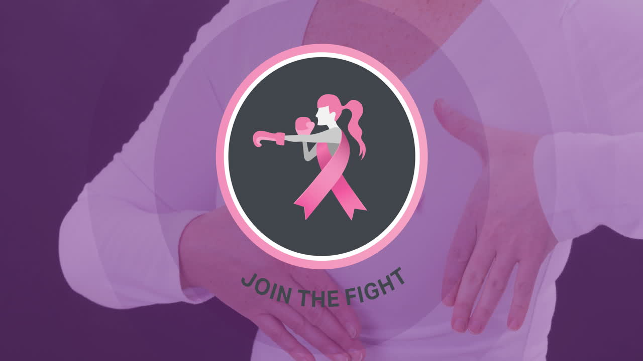 백인 여성에 대한 유방암 인식 텍스트의 애니메이션