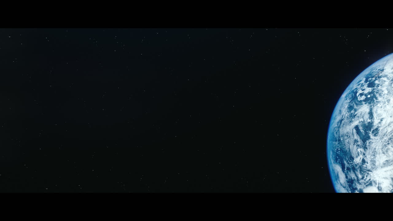 la tierra vista desde el espacio