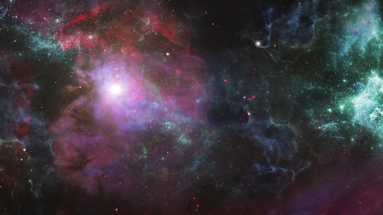 4k nebular gas in deep space