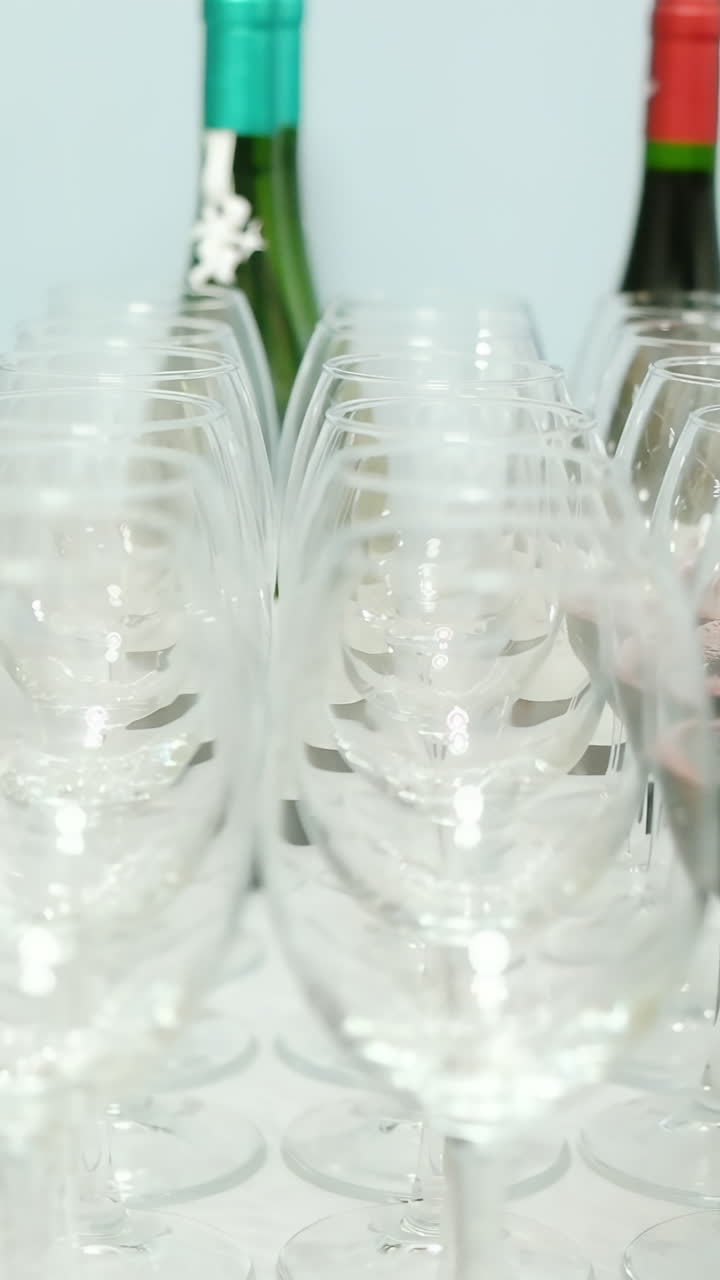 Wine Glasses and Bottles