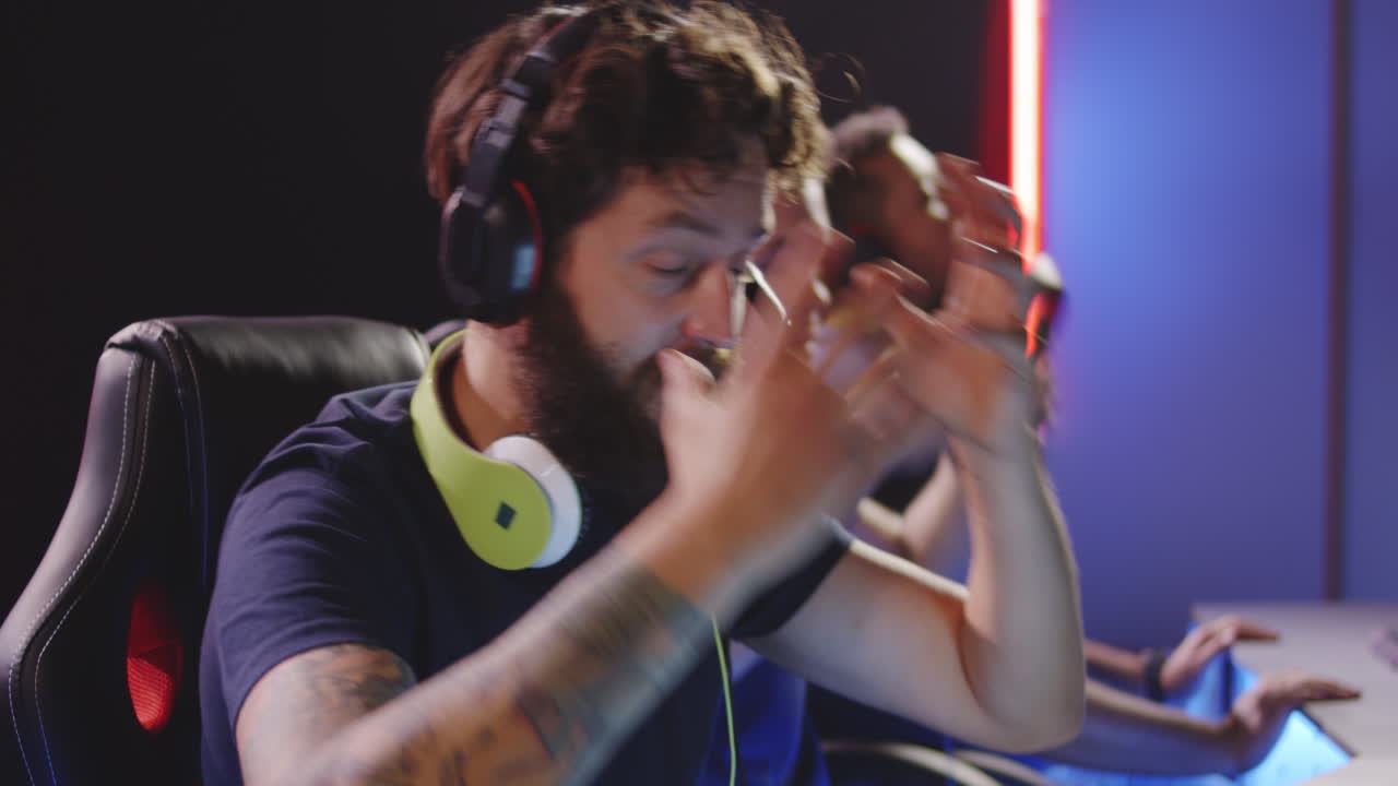 Professional Gamers in Action