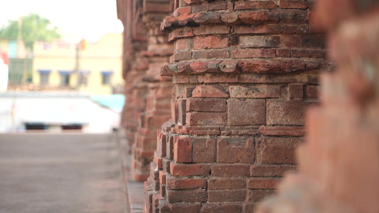 This Ras Temple is one of the prominent architectural landmarks of Bishnupur, West Bengal. The Terracotta Temples of Bishnupur.