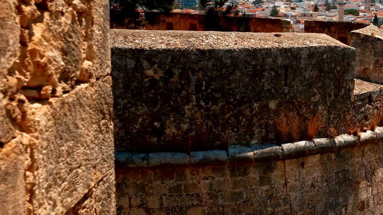 rethymno, en la isla de creta, en grecia