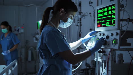hospital icu scene