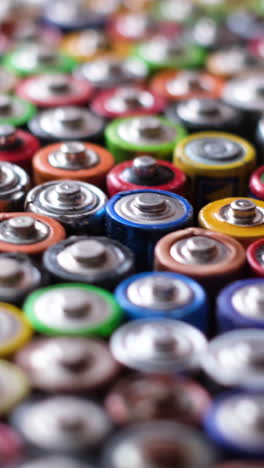 lots of old used corrosive batteries close up of positive end aa batteries lots of old used corrosive batteries close up of positive end aa batteries selective focus