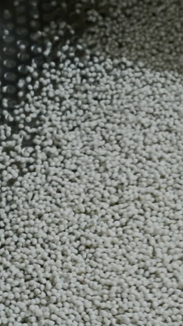 plastic pellets in manufacturing process