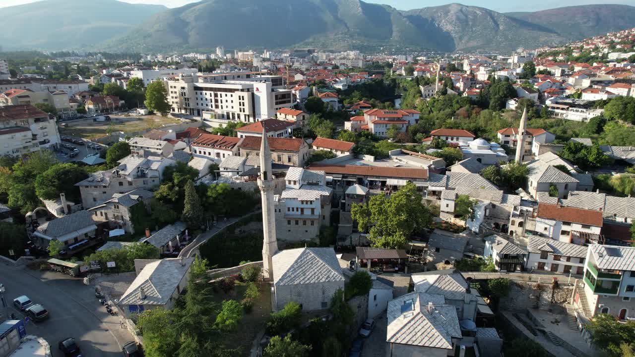 vista aérea de mostar