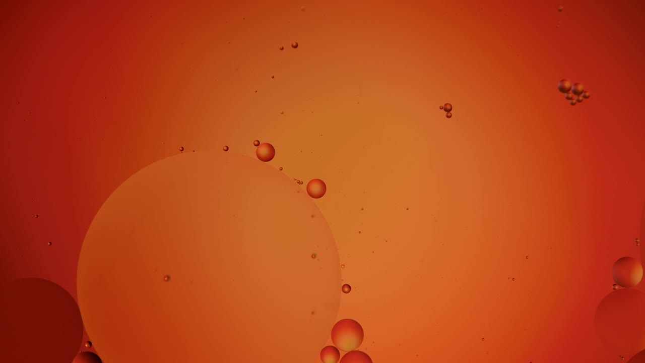 색상 거품 오렌지 배경