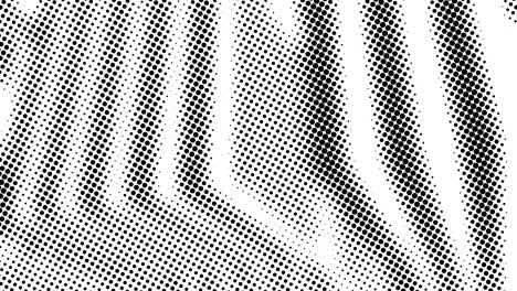 medio tono de muchos puntos, fondo abstracto generado por computadora, fondo de renderización 3d con efecto de ilusión óptica