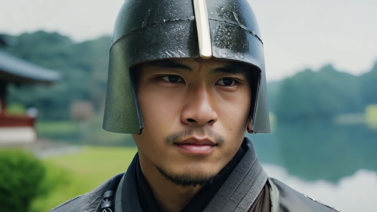 일본의 사무라이 전사