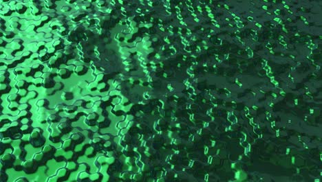 sfondo astratto con pimples viola. concetto di superficie di schiuma. sfondo punteggiato. modello di sfondo moderno per documenti, relazioni e presentazioni. animazione 3d a loop senza cuciture di 4k