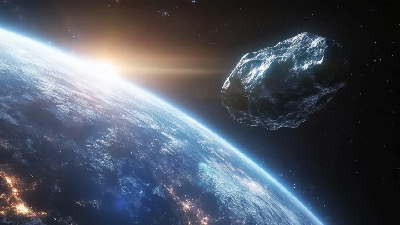 asteroide que se acerca a la tierra