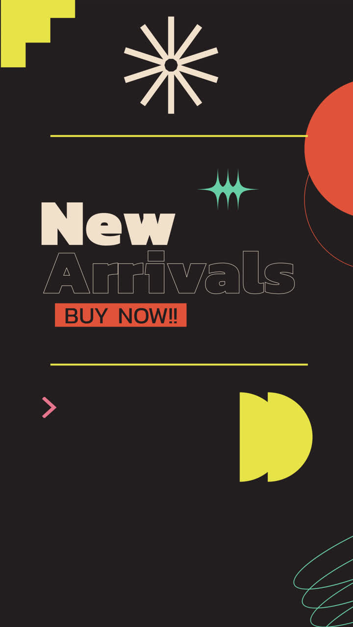 New Arrivals Fashion Advertisement