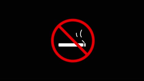 white icon of cigarette smoke rising smoke smoking addiction health awareness caution prevention