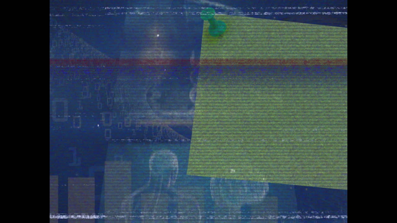 animación del procesamiento de datos sobre la nota.