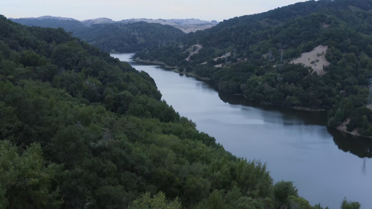 A river and surrounding forest