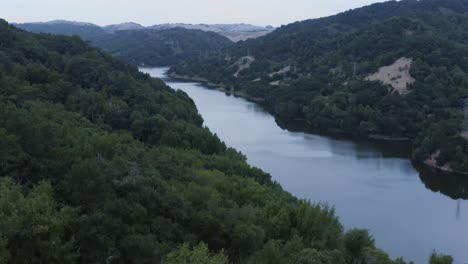 a river and surrounding forest